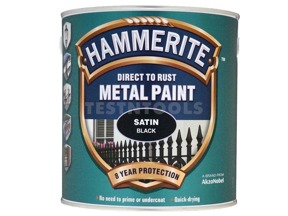 HAMMERITE DIRECT TO RUST METAL PAINT Finishes Satin, Colour