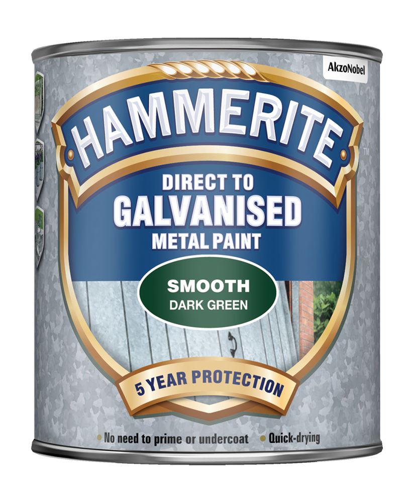 HAMMERITE DIRECT TO RUST METAL PAINT Finishes (Smooth) Colour